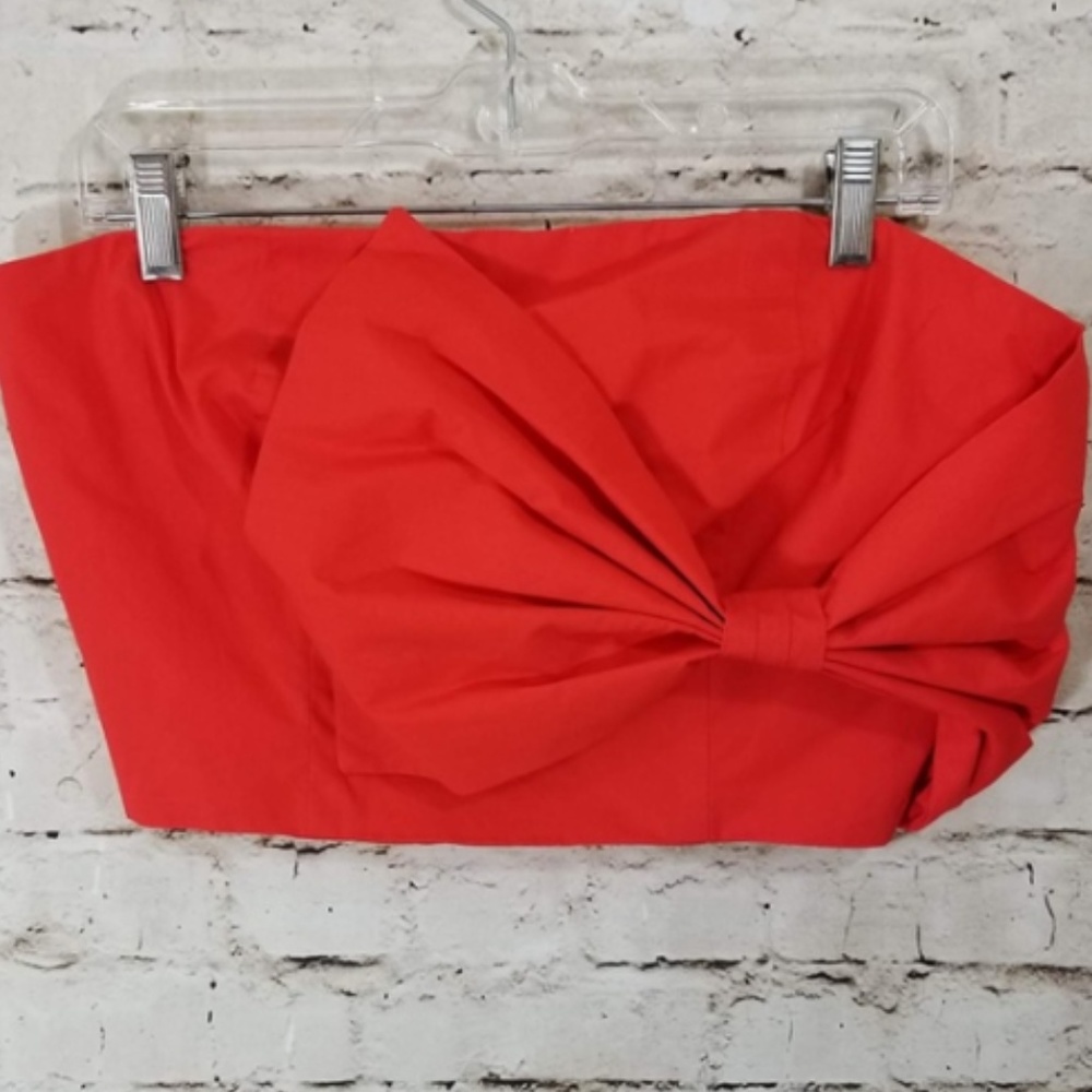 Gianni Bini Strapless Julia Strapless Top with Bow